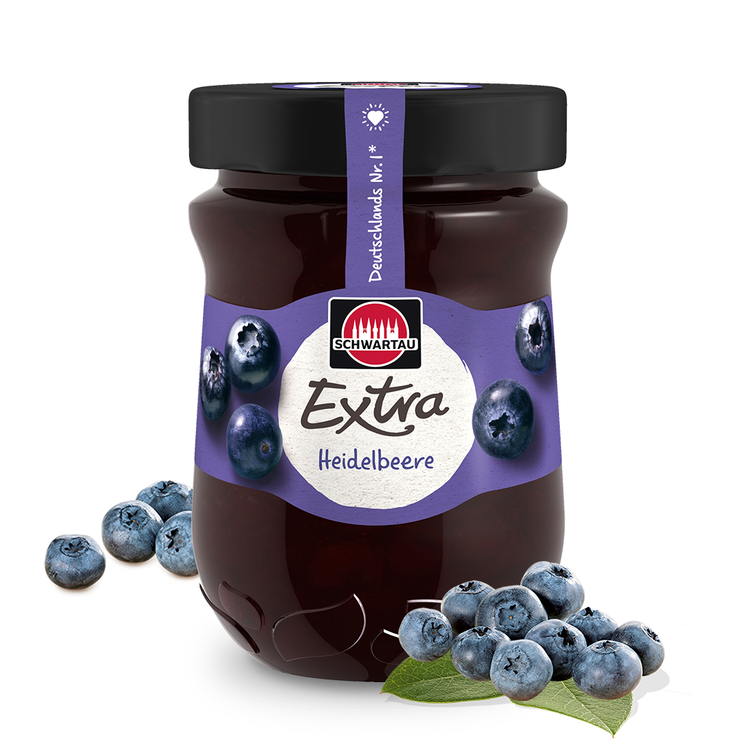 Schwartau Extra Borůvka